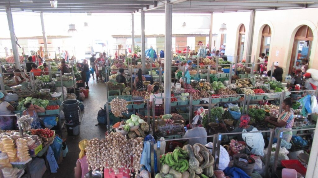 mercado municipal de Praia, comida, verduras, frutas, comida