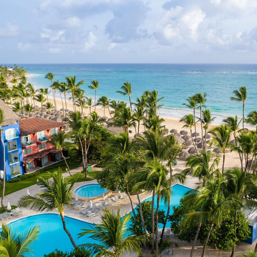 Hotel Caribe Deluxe Princess, con vistas a la playa